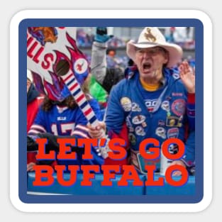 Let's Go Buffalo Sticker